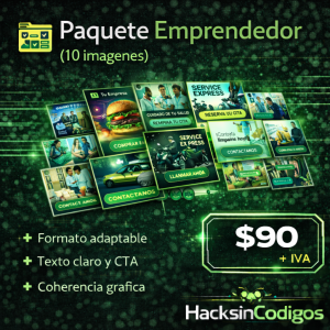 Paquete Emprendedor (10 imágenes)