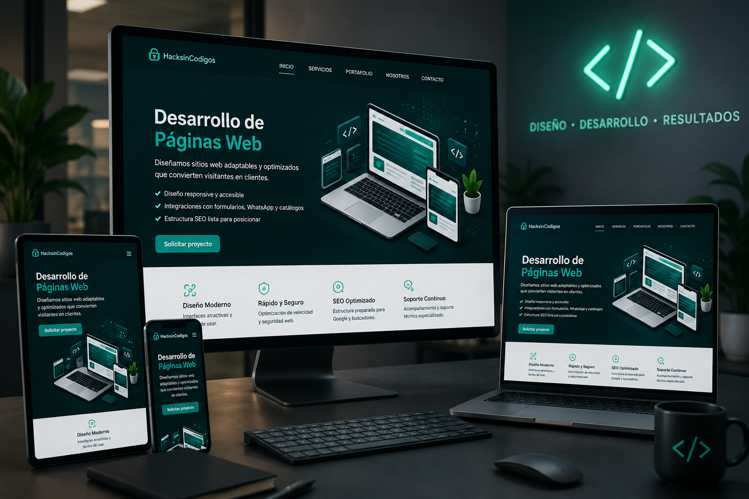 Desarrollo de páginas web