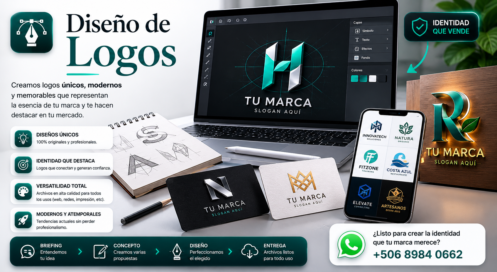 Diseño de logos profesionales